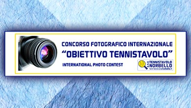 Concorso Fotografico Internazionale Obiettivo Tennistavolo 2025 banner