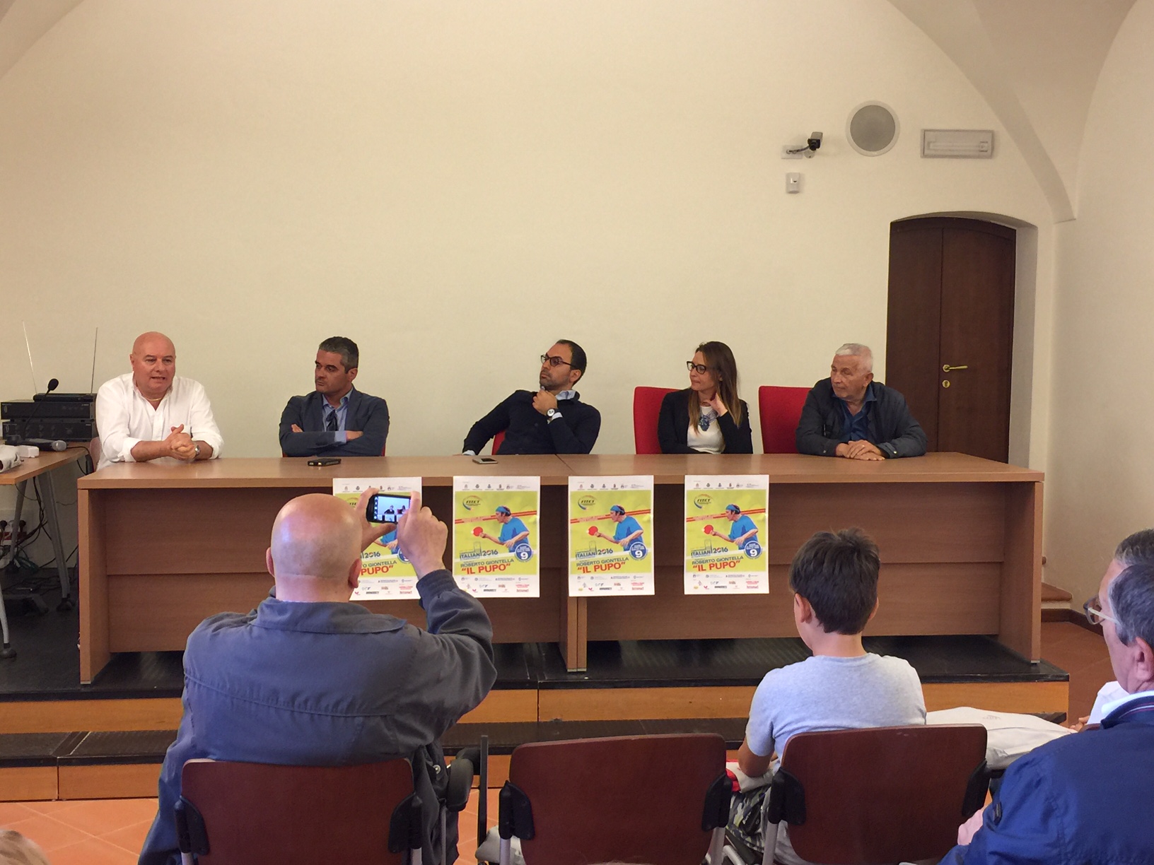 Conferenza stampa a Lucera