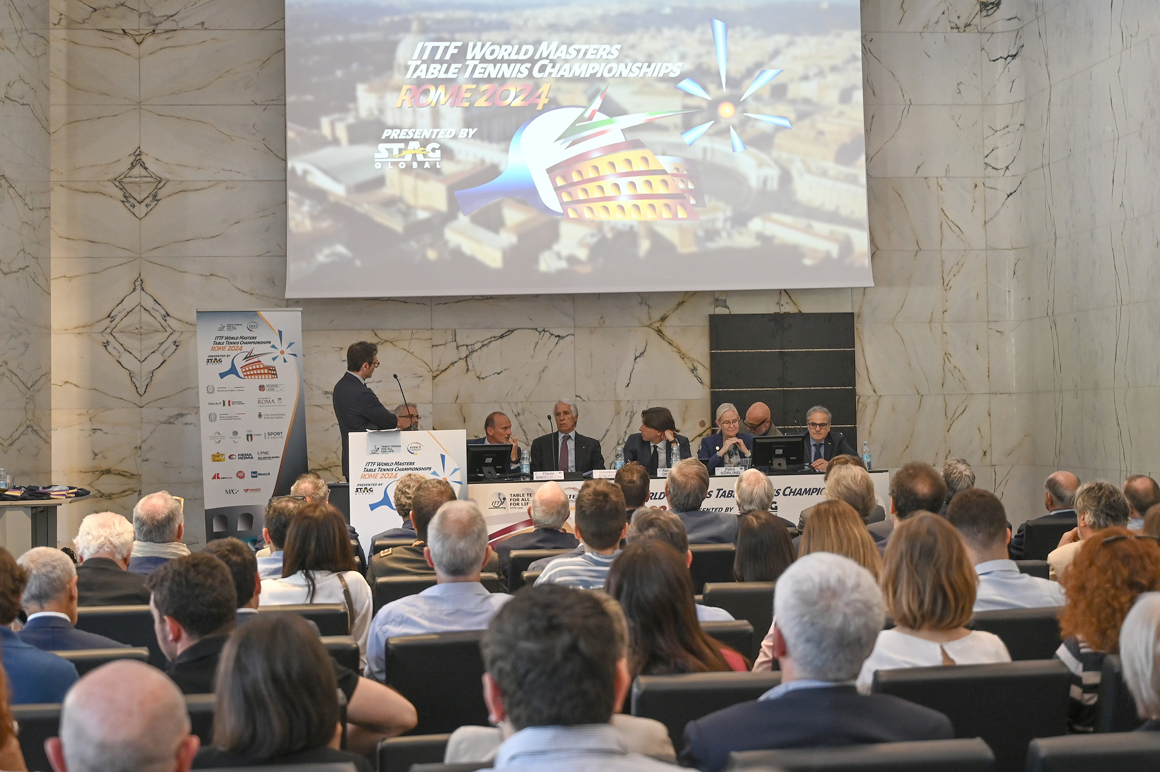 Conferenza stampa panoramica