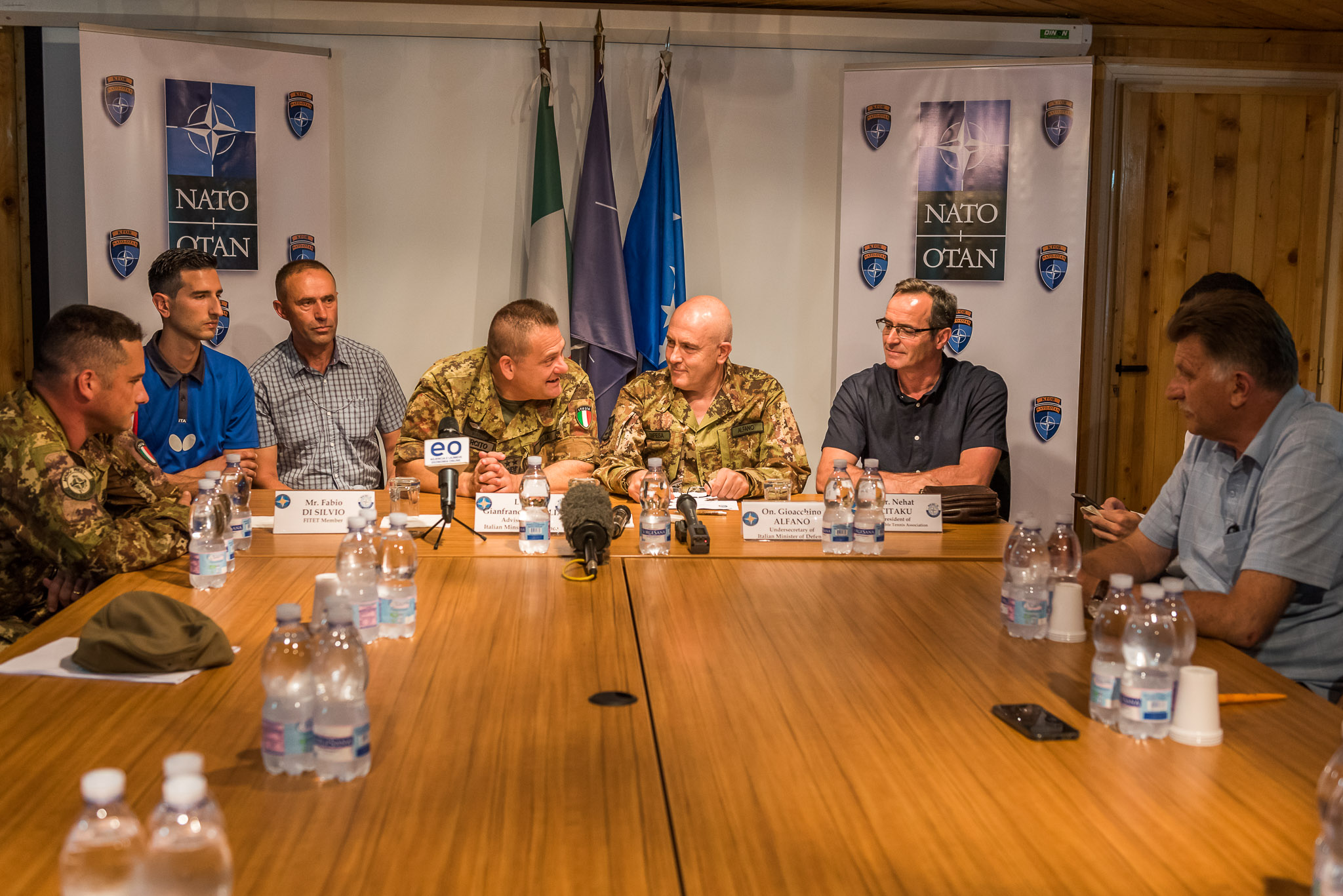 Conferenza stampa torneo in Kosovo