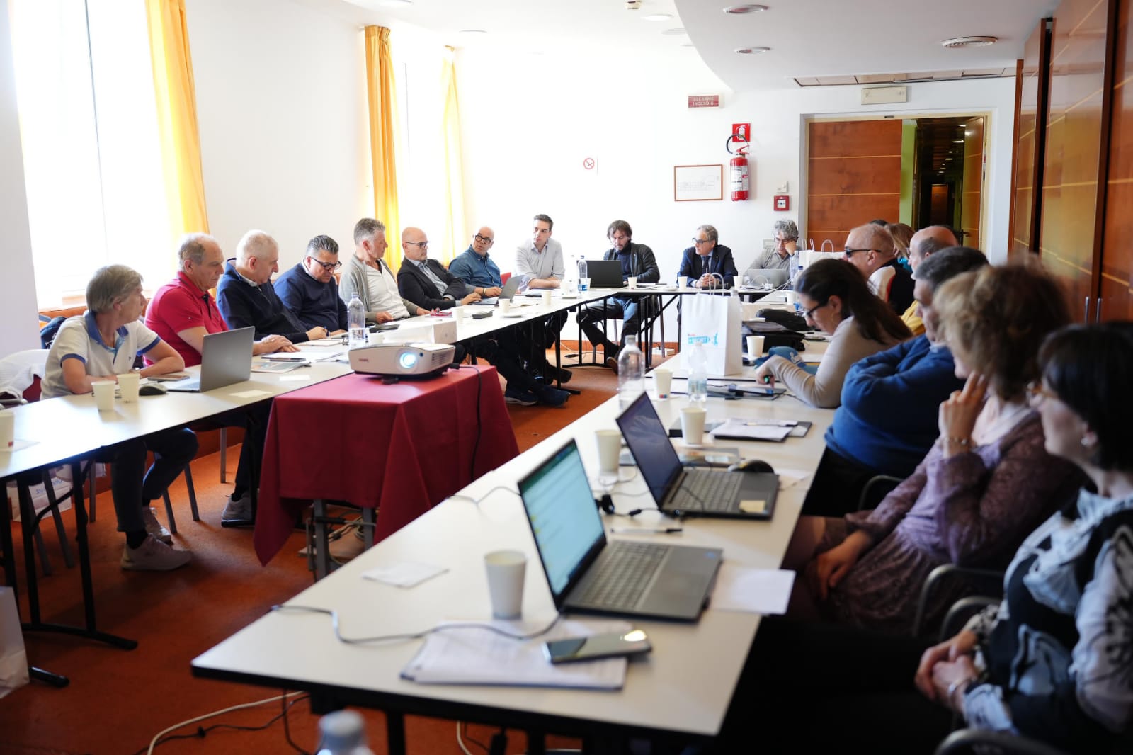 Consulta dei Presidenti dei Comitati Regionali aprile 2025 a Molfetta i lavori