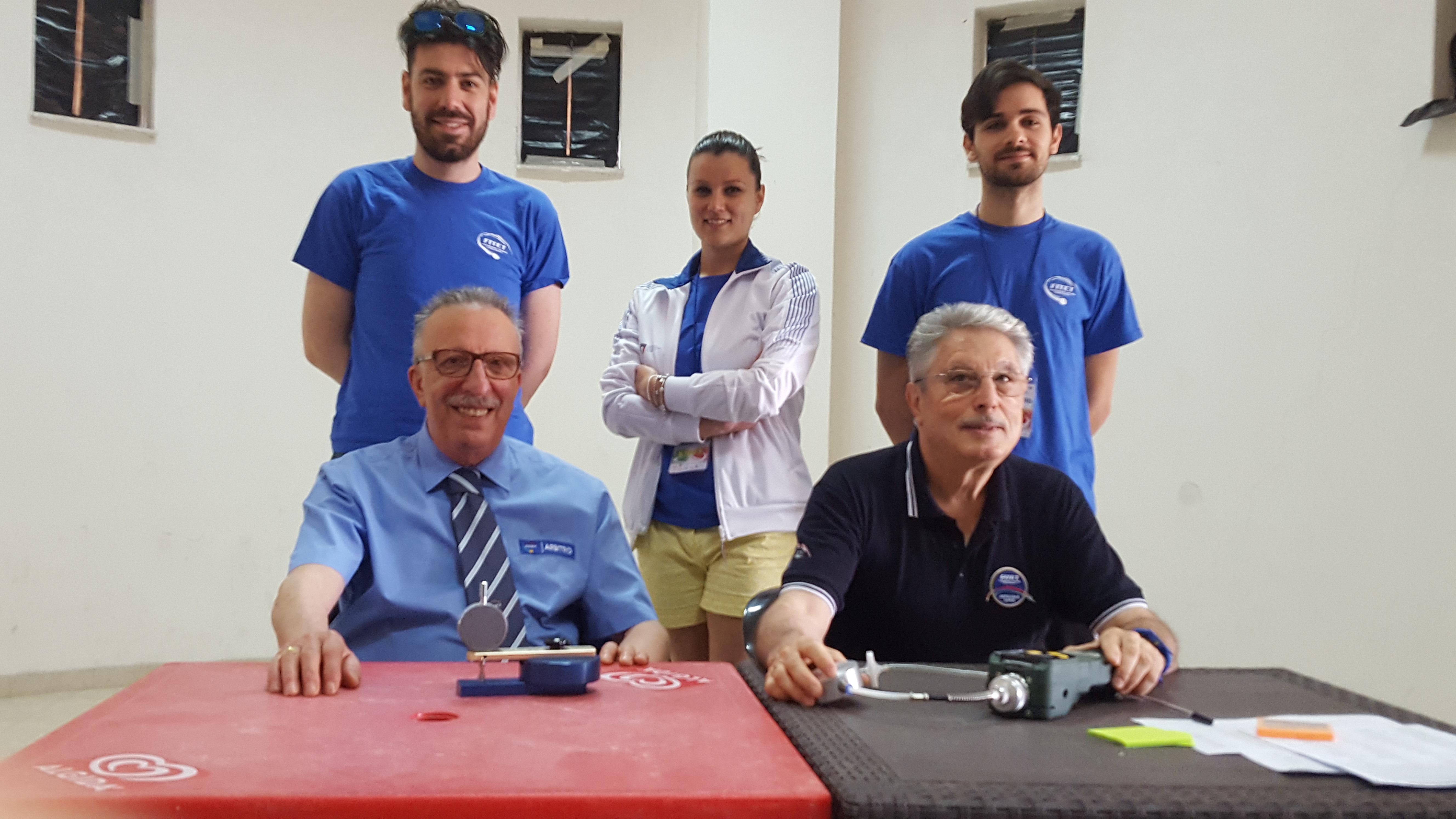 Controllo racchette squadra