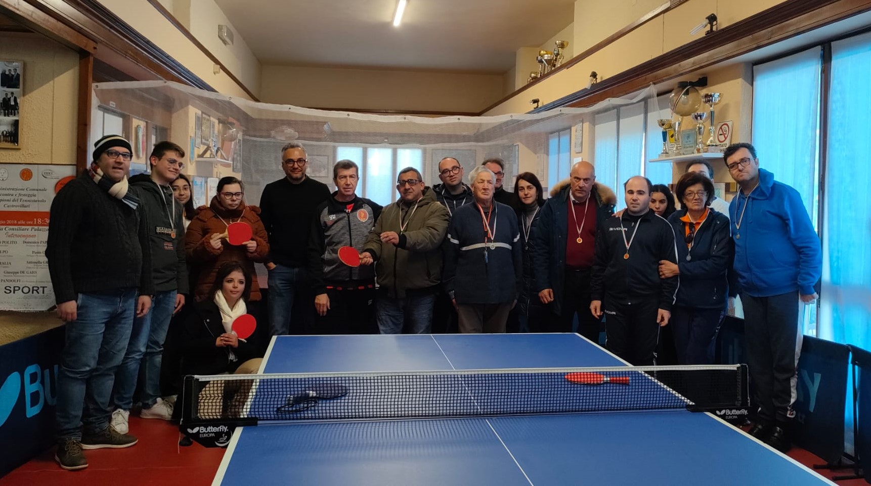 Coppa Carnevale 2025 al TT Castrovillari ragazzi e operatori strutture sanitarie