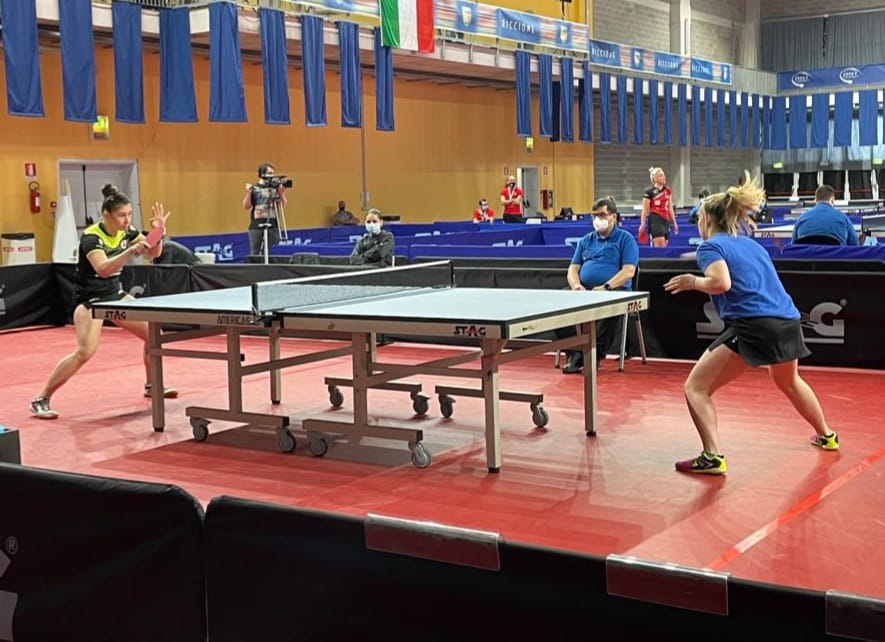 Coppa Italia 2021 semifinale Gaia Monfardini contro Arianna Barani