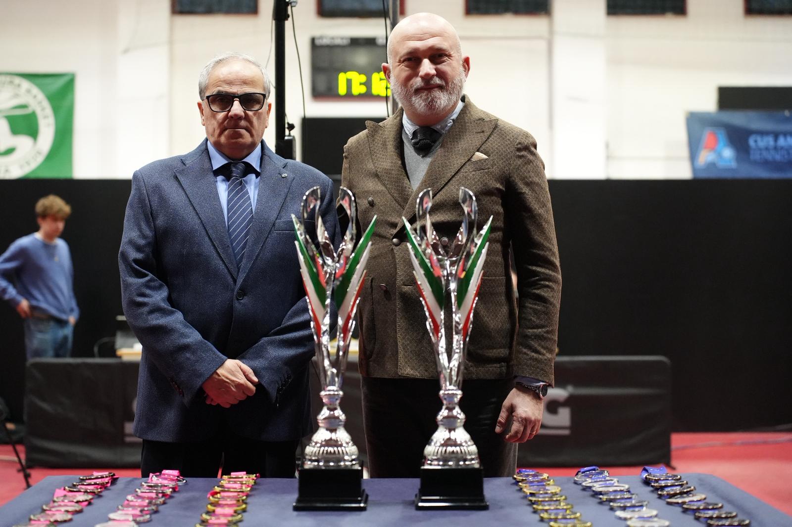 Coppa Italia 2026 ad Ancona Renato Di Napoli e Giovanni Zinni