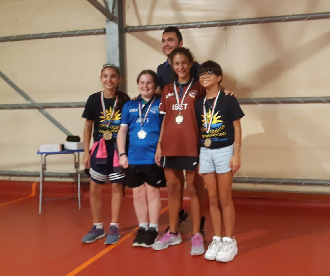 Coppa Muravera 2019 il podio del singolare femminile