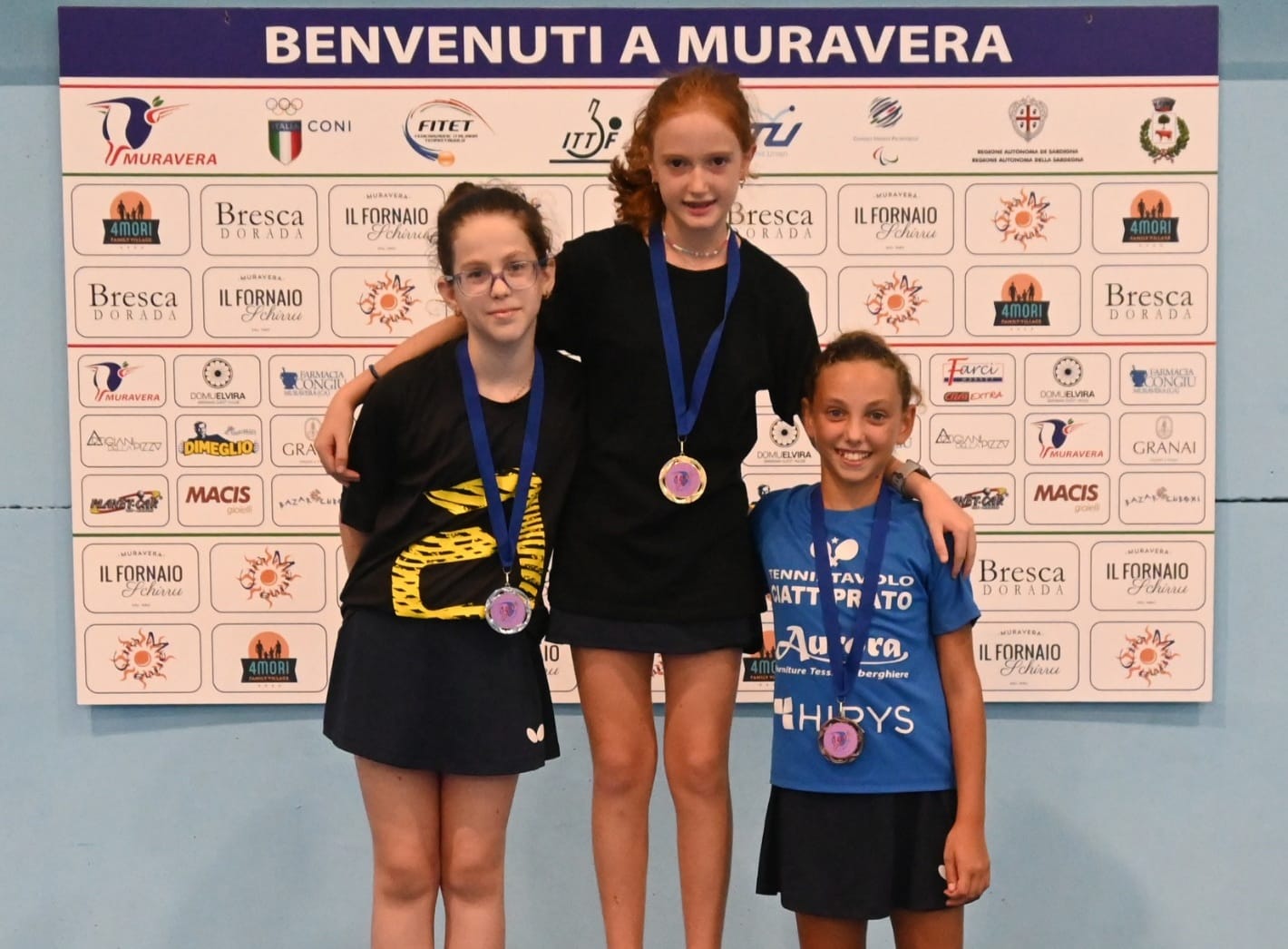 Coppa Muravera 2023 podio femminile