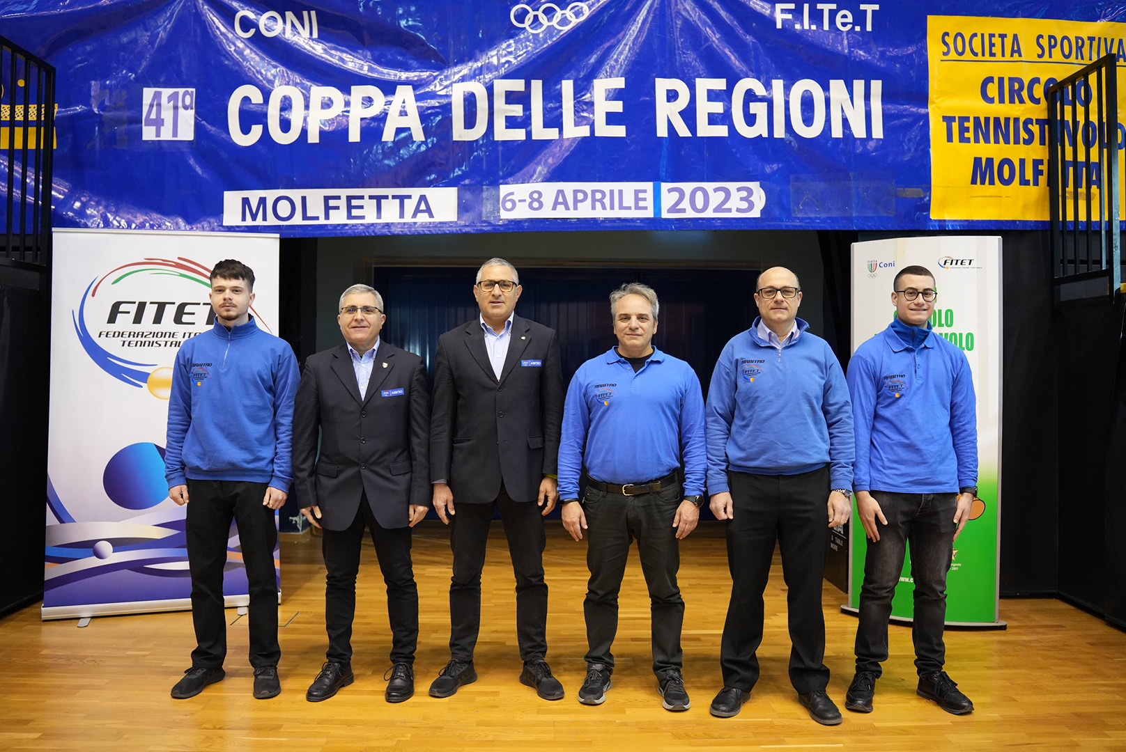 Coppa delle Regioni 2023 gruppo arbitrale