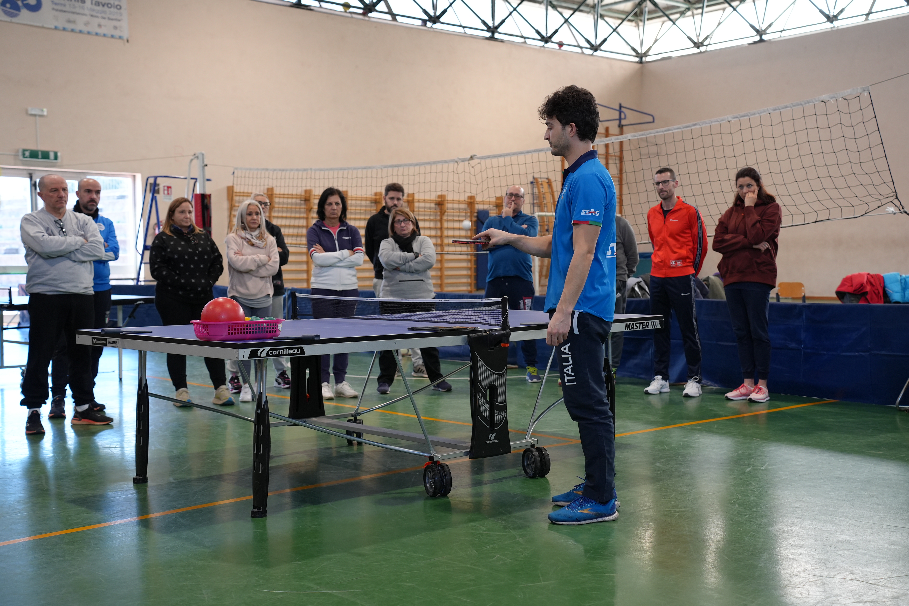 Corso di tennistavolo per insegnanti di educazione fisica a Vasto