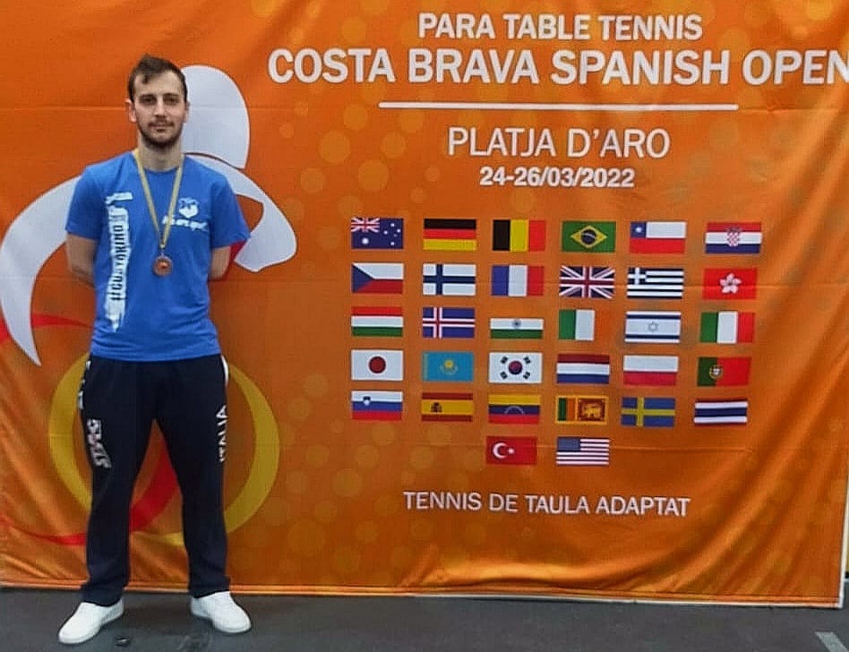 Costa Brava Spanish Para Open 2022 Lorenzo Cordua bronzo in classe 10