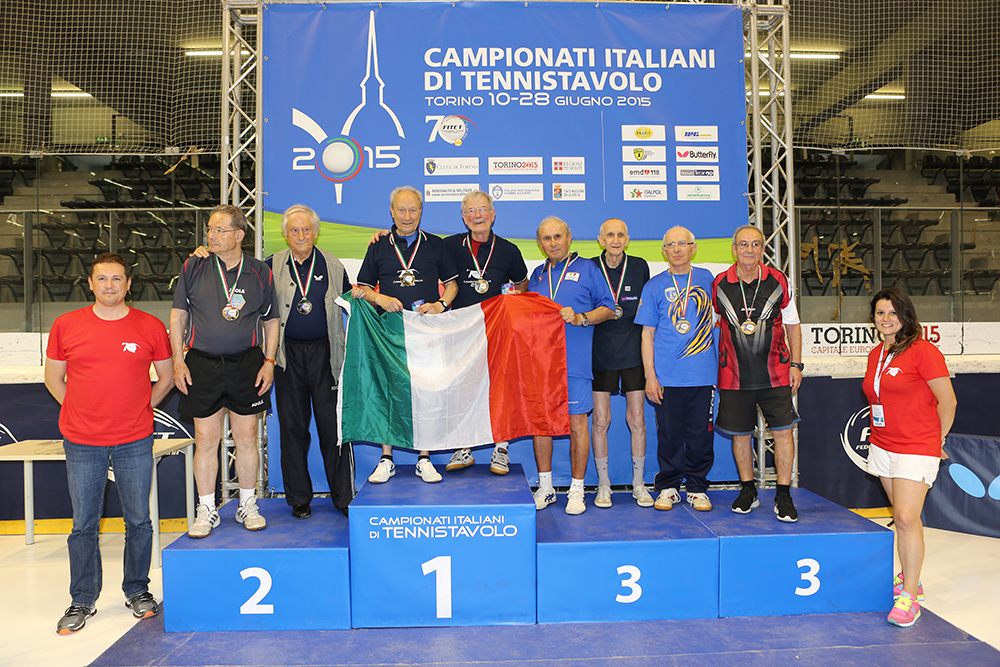 D M Veterani over 80