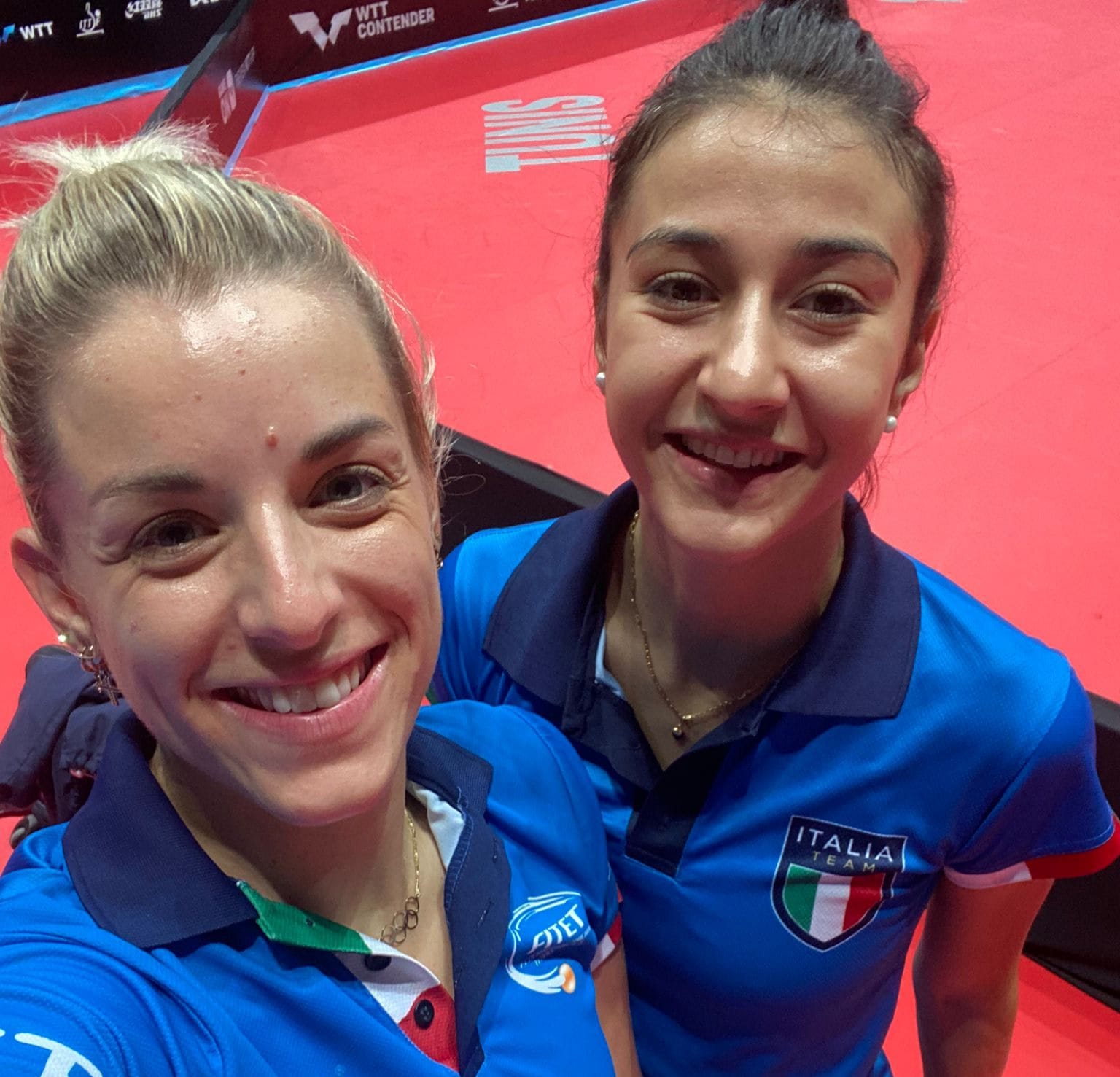 Debora Vivarelli e Giorgia Piccolin al WTT Contender Tunis 2021