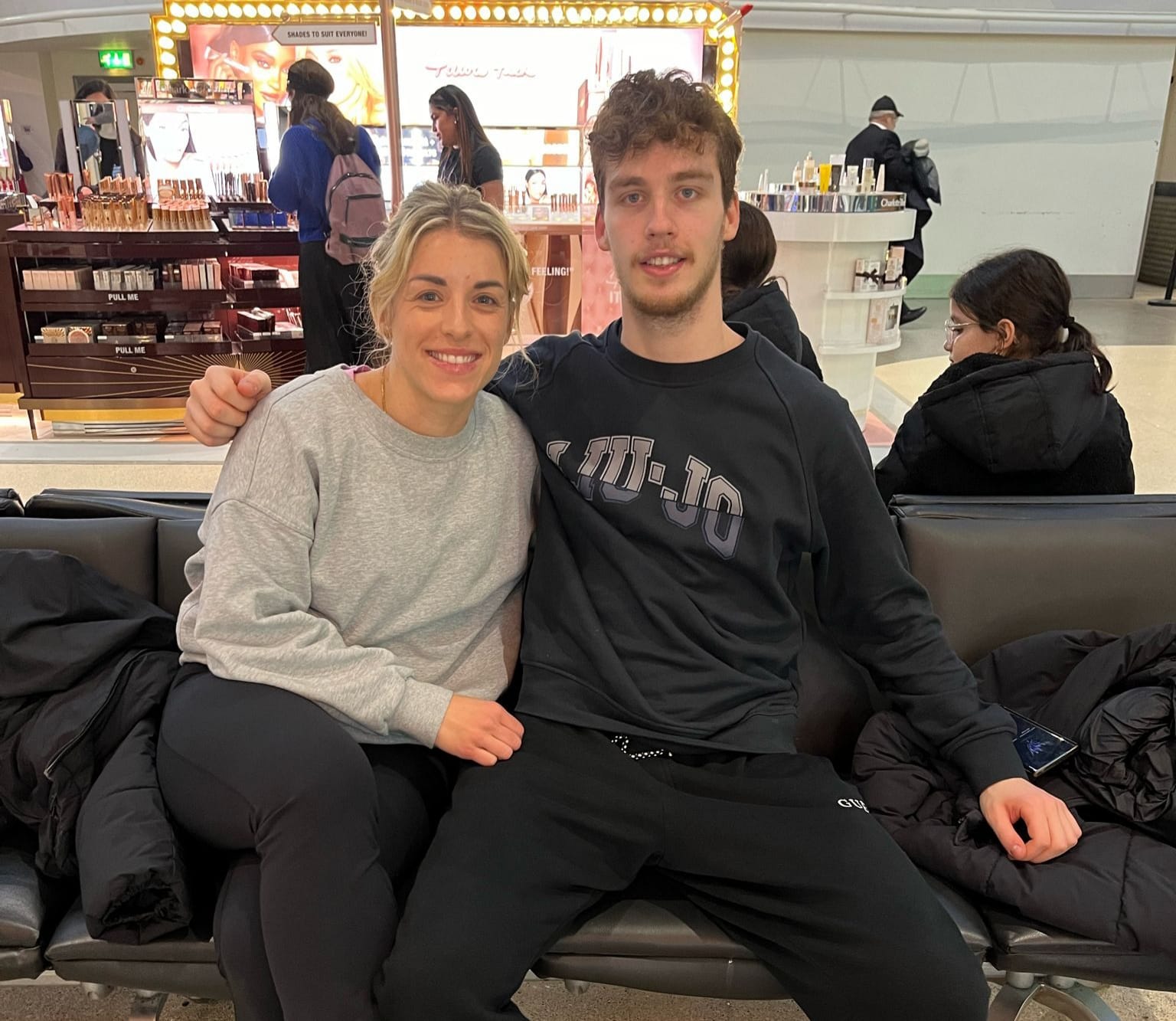 Debora Vivarelli e Matteo Mutti in partenza dal WTT Feeder Manchester 2023