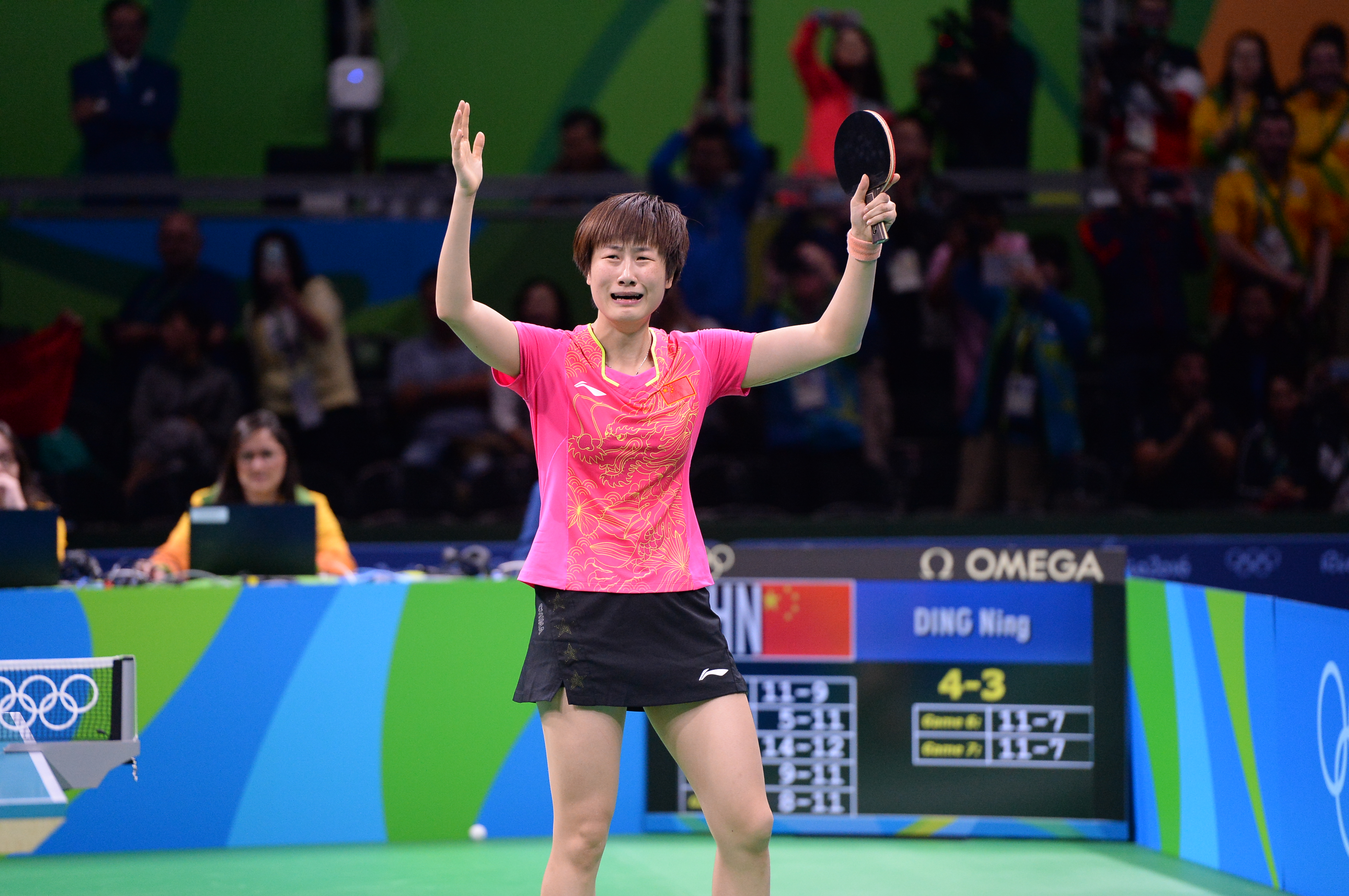 Ding Ning campionessa olimpica a Rio 2