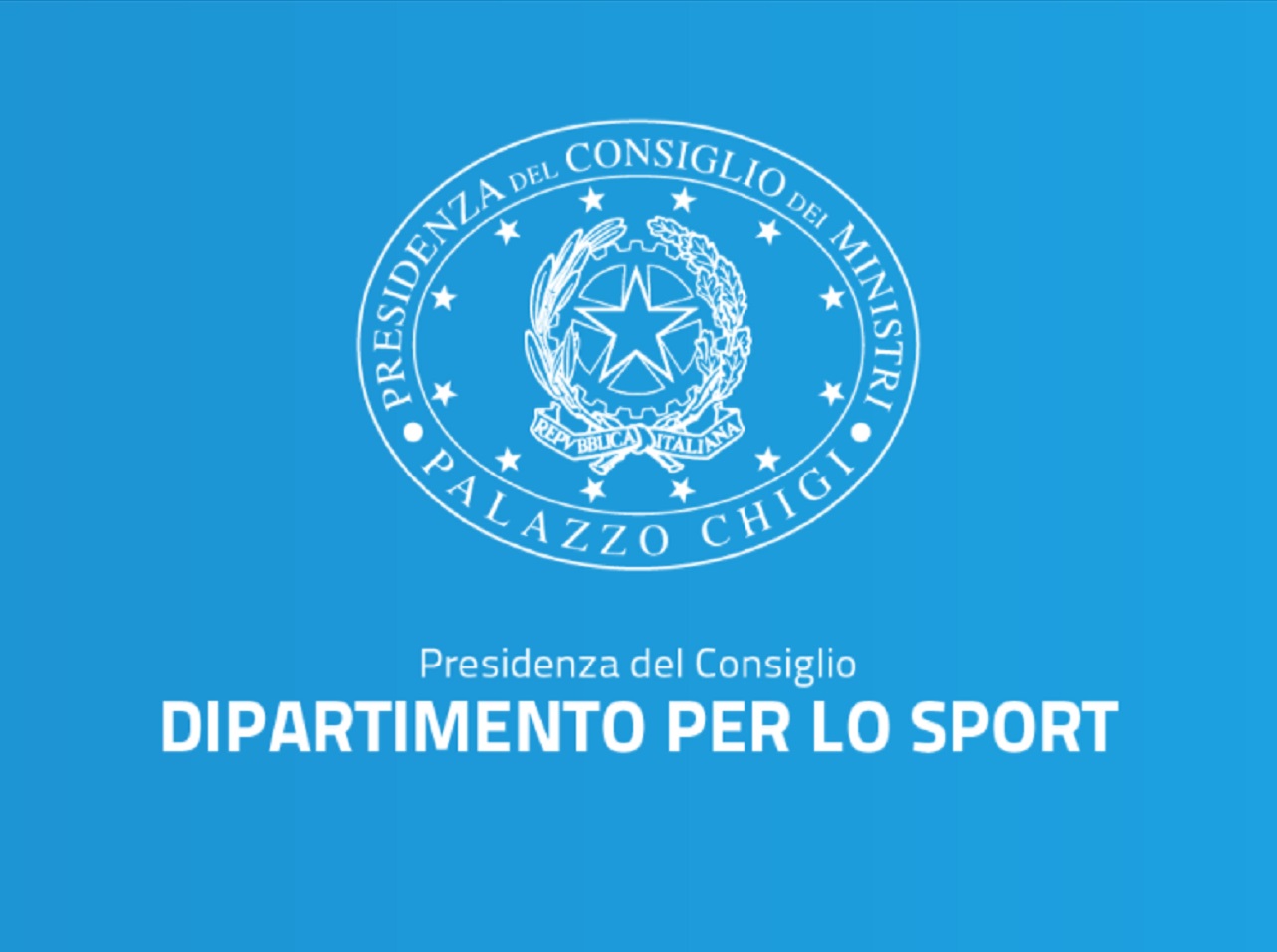 Dipartimento per lo Sport della Presidenza del Consiglio dei Ministri logo 2
