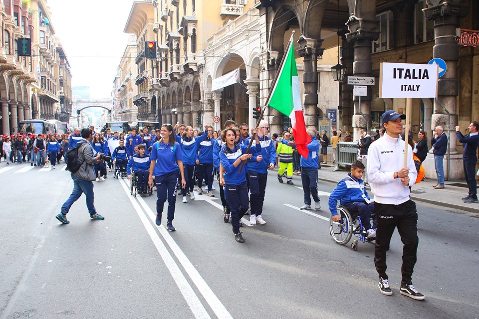 EPYG 2017 Genova sfilata Italia