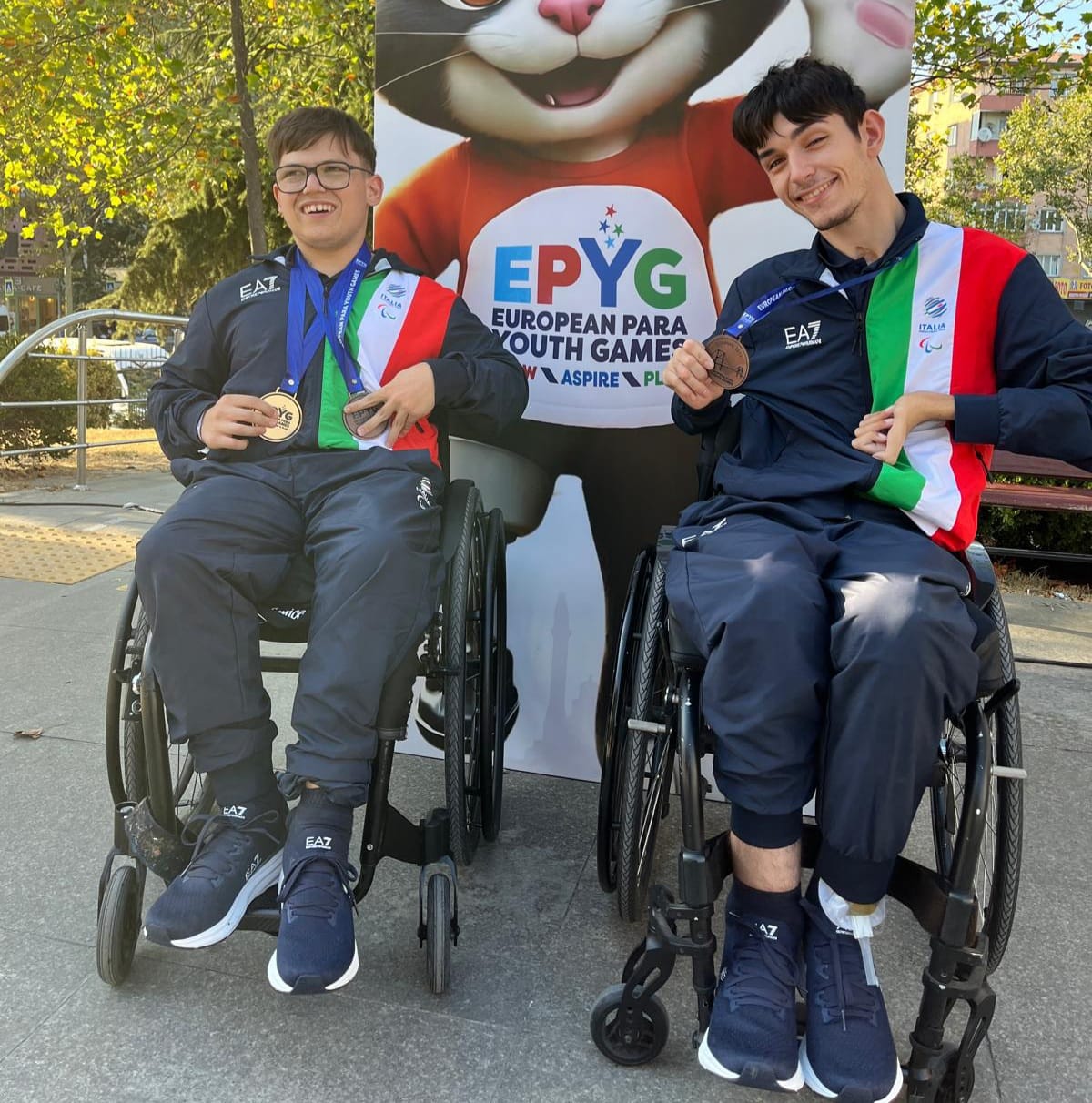 EPYG di Istanbul 2025 Manuel Fortuzzi ed Edoardo Casati bronzo in doppiondi classe MD4 8