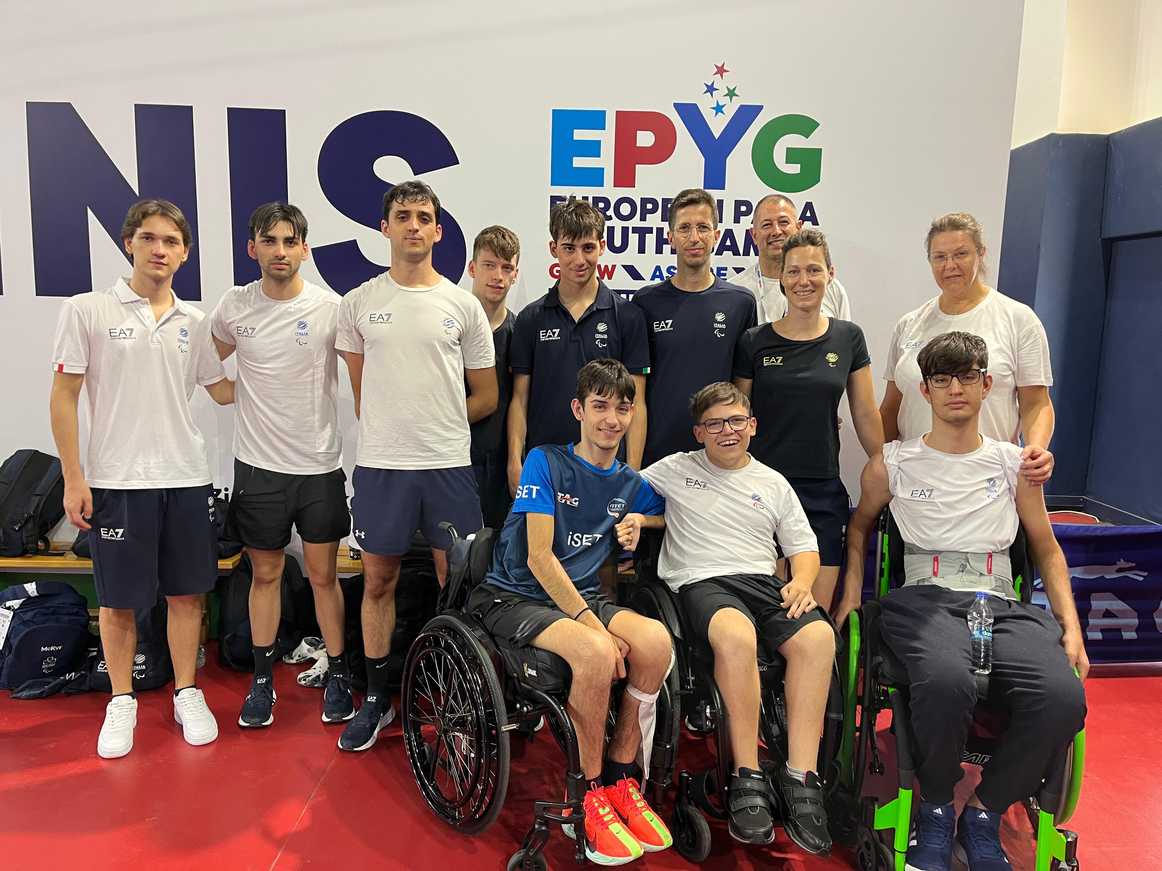 EPYG di Istanbul 2025 Nazionale azzurra