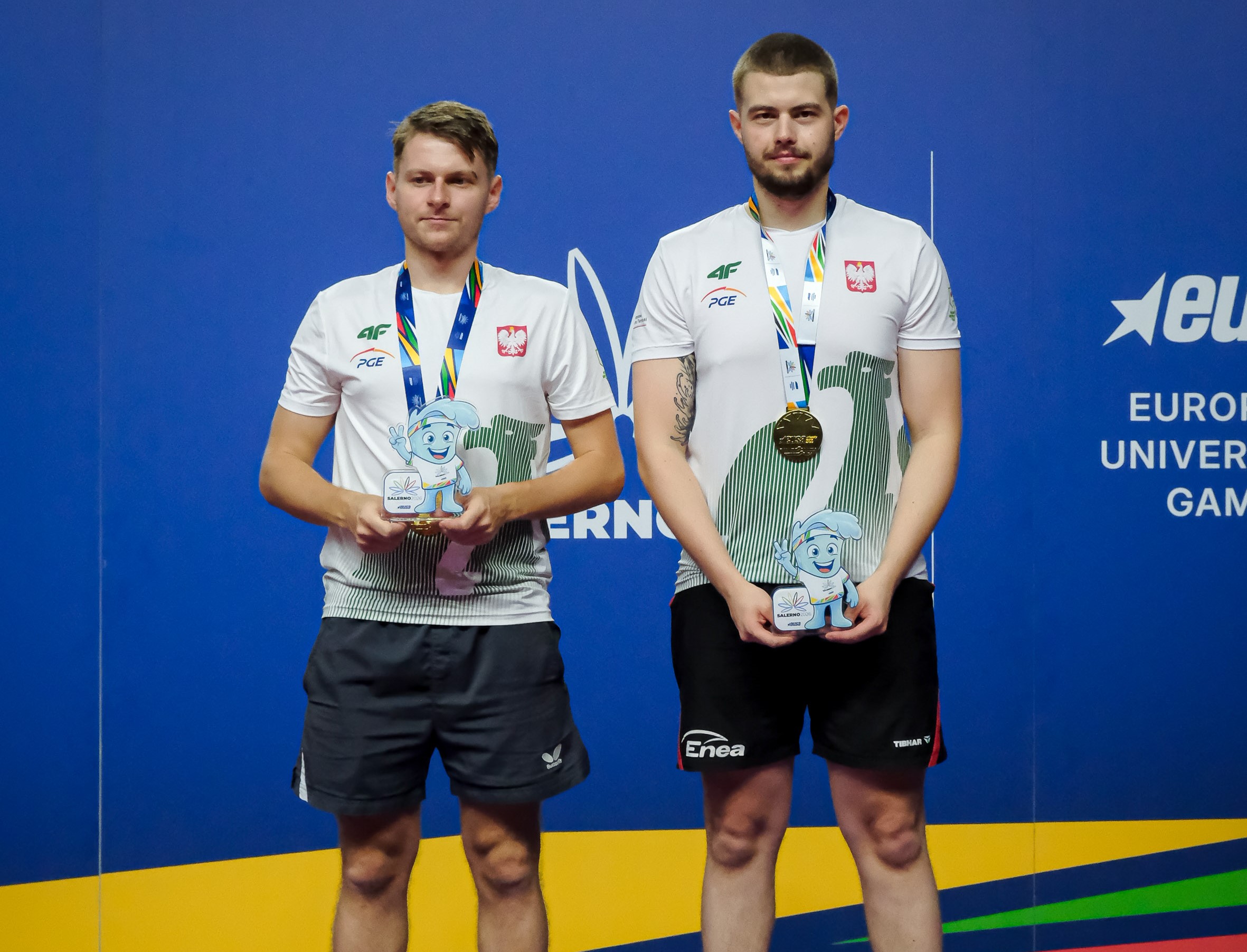 EUG Salerno 2026 Szymon Kolasa e Artur Grela vincitori del doppio maschile