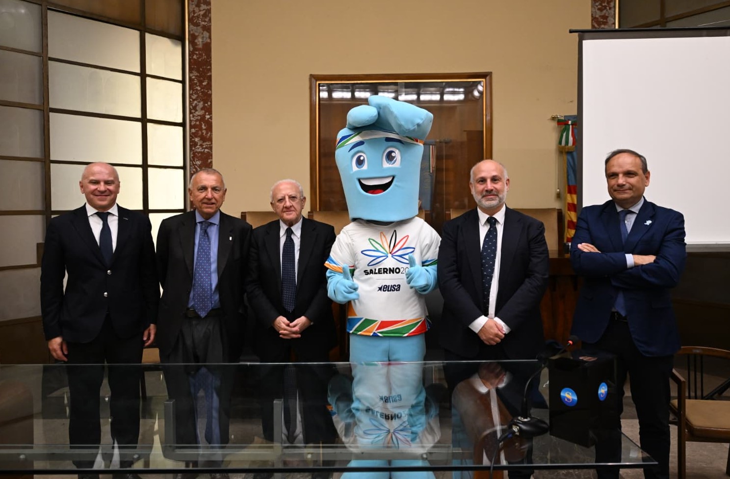 EUG Salerno 2026 conferenza stampa cerimonia di apertura