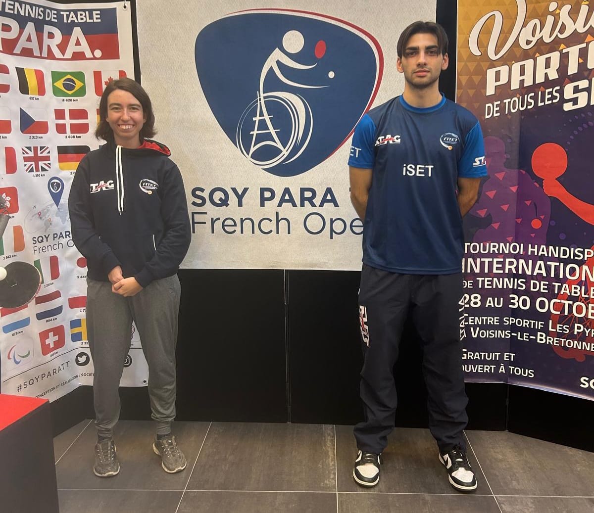 Elena Elli e Leonardo Coletta al French Para Open 2024