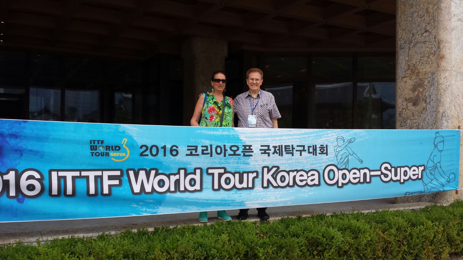 Emilia Pulina e Umberto Mellini in Corea 2016