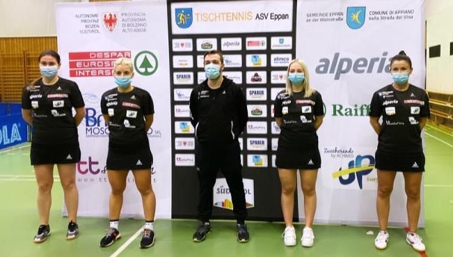 Eppan Tischtennis Raiffeisen serie A1 2020 2021 