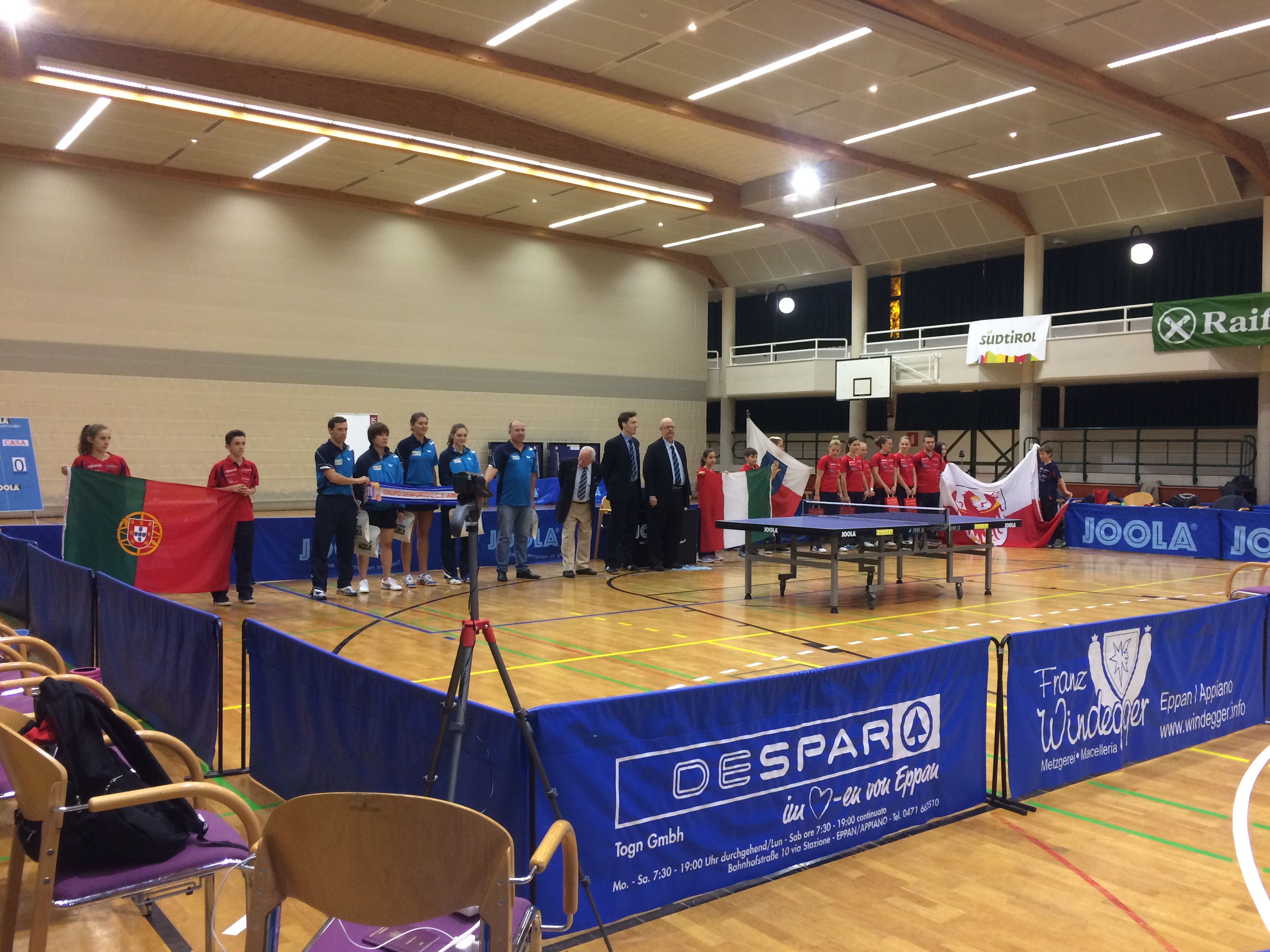 Eppan in Ettu Cup contro Juncal