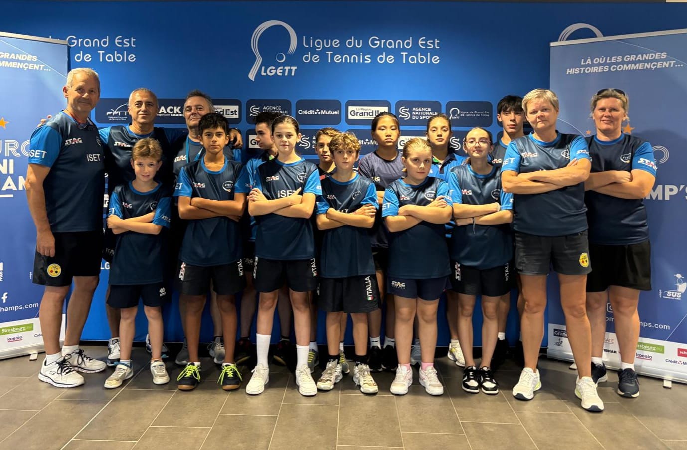 EuroMiniChamps 2026 la squadra azzurra