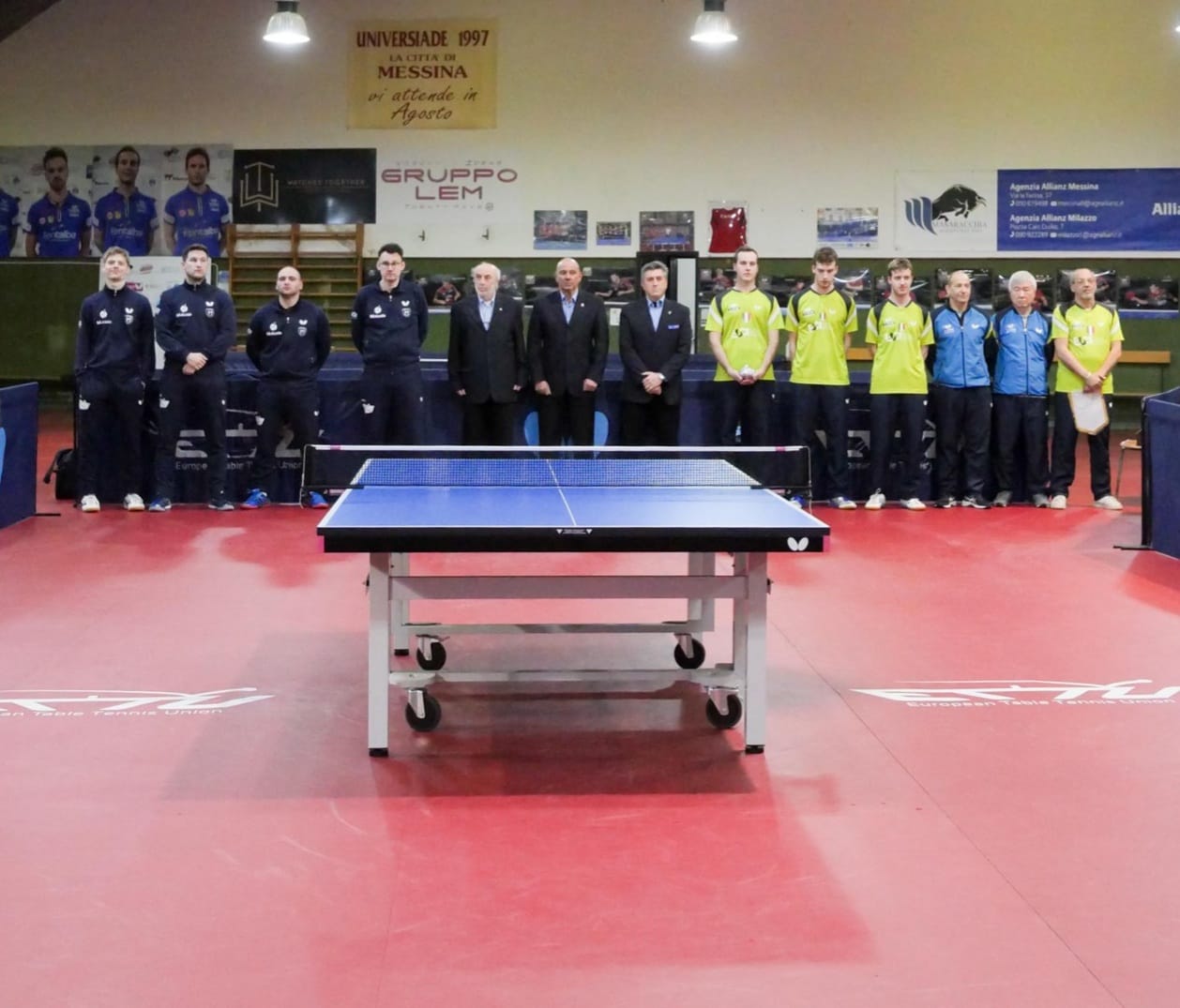 Europe Cup andata quarti di finale Top Spin Messina EuCI battuta da GV Hennebont TT 2022 2023