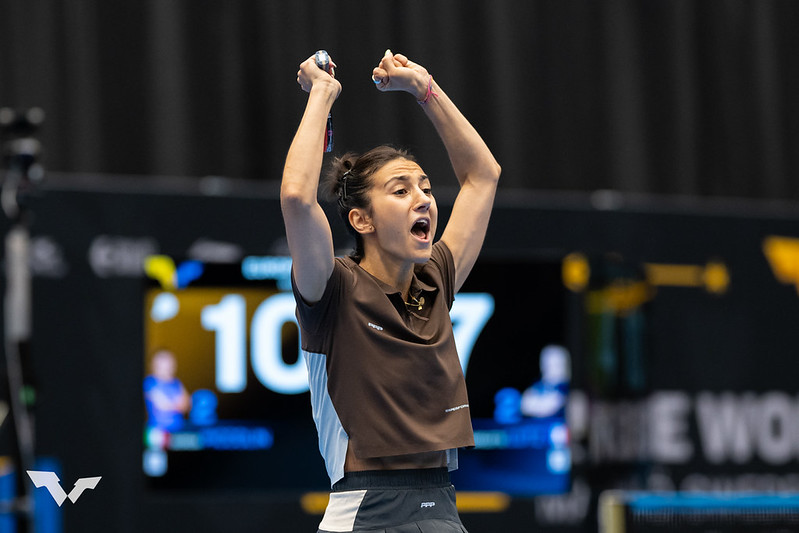 Europe Smash Sweden 2026 Giorgia Piccolin esulta dopo laccesso ai sedicesimi