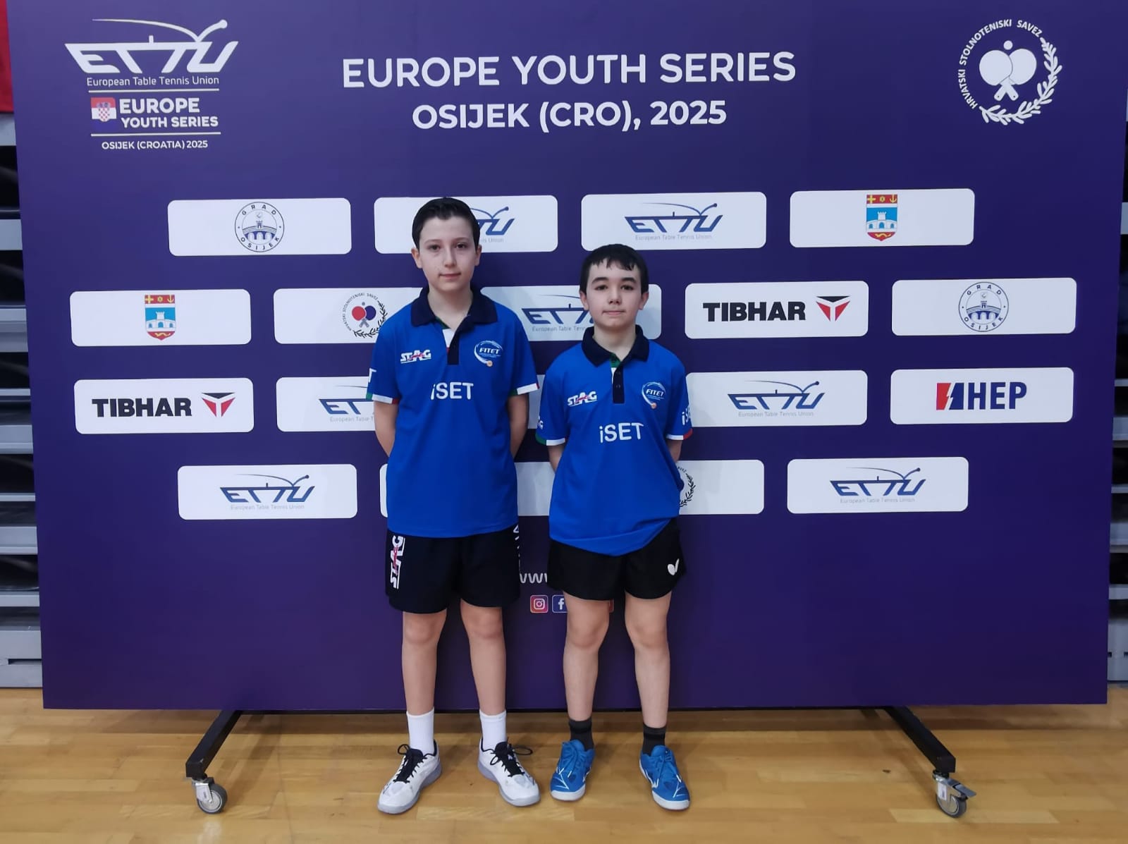 Europe Youth Series Croatia Open 2025 Pietro Campagna e Giorgio Borghese