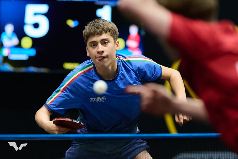 Europe Youth Smash Sweden 2025 Francesco Trevisan ai azione 2