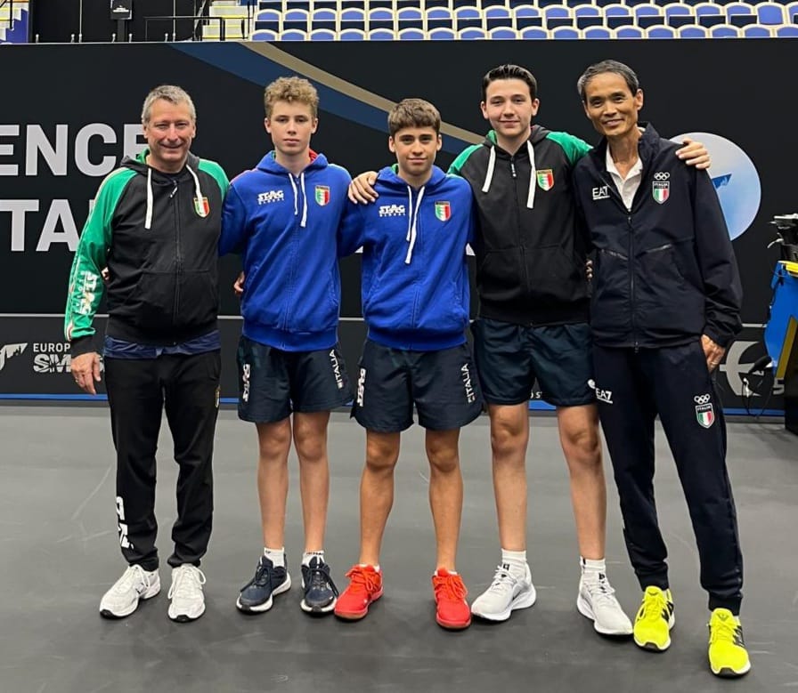 Europe Youth Smash Sweden 2025 la squadra azzurra