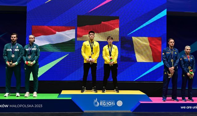European Games 2023 podio del podio misto
