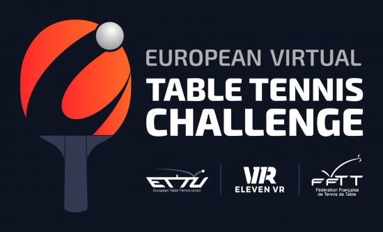 European Virtual Table Tennis Challenge 2023 logo
