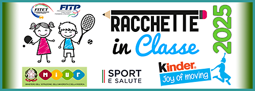 Racchette di Classe 2025 banner 500