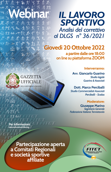 2022 Webinar Fitet LAVORO SPORTIVO web1