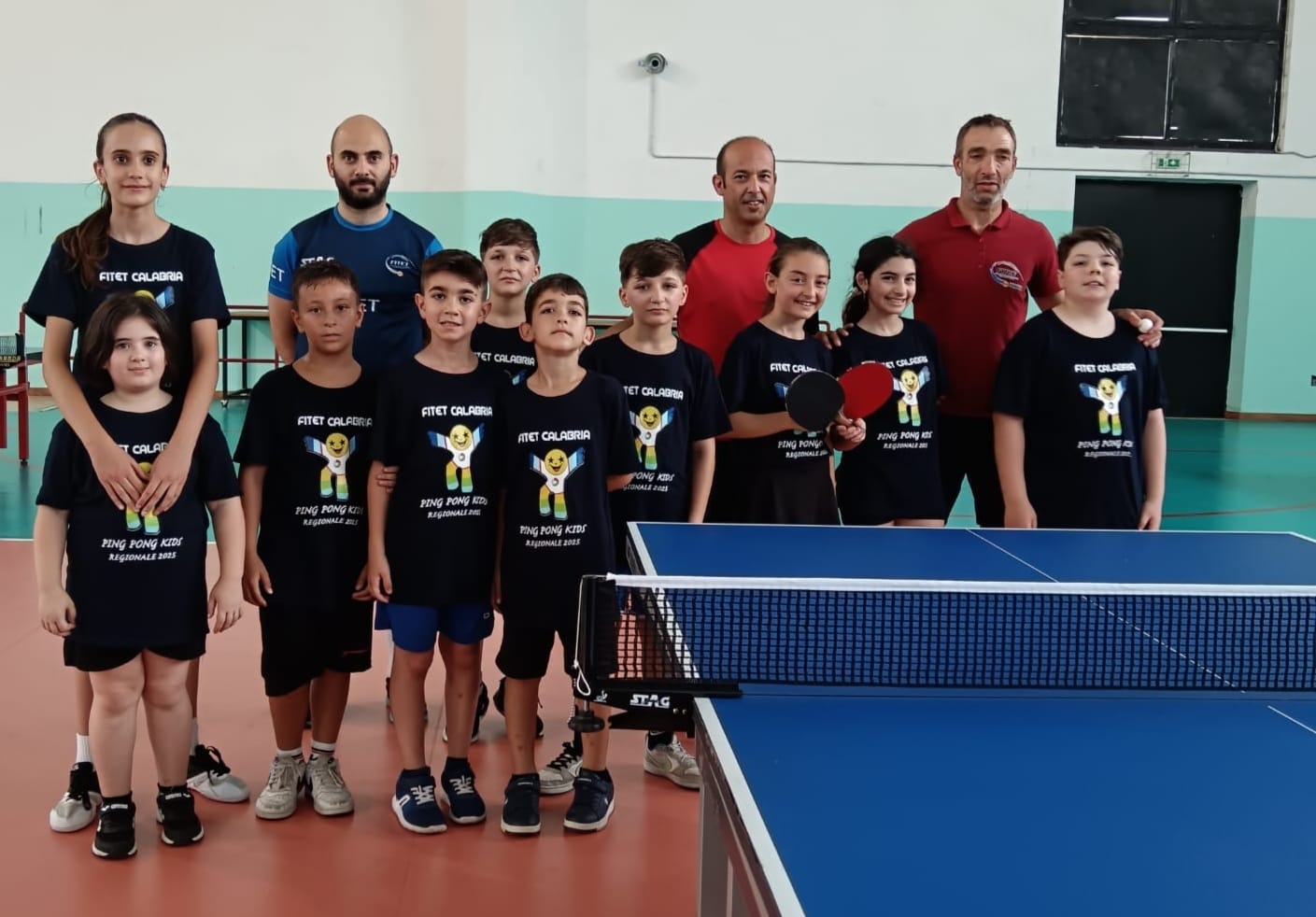 FITeT Calabria selezioni per il Ping Pong Kids 2025