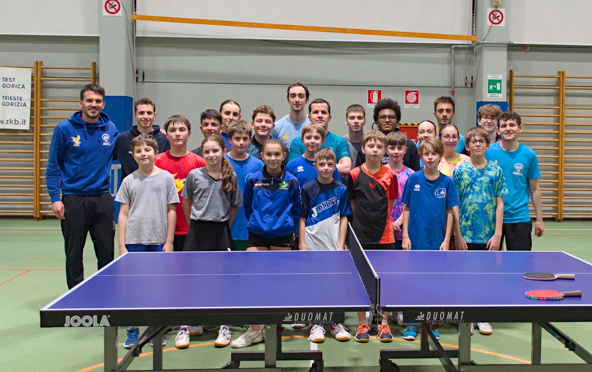 FITeT Friuli Venezia Giulia stage giovanile a Sgonico dicembre 2025