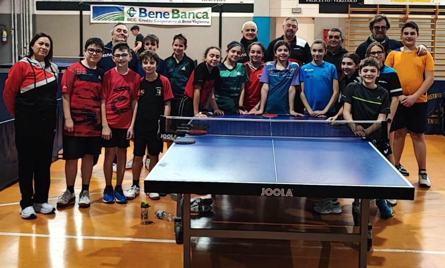 FITeT Piemonte stage giovanile Under 13 a Verzuolo 15 febbraio 2025