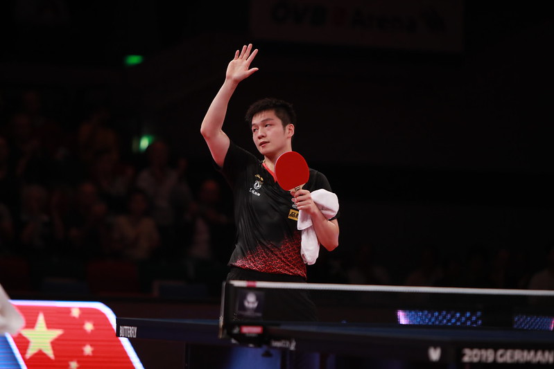 Fan Zhendong torna numero 1 a novembre 2019