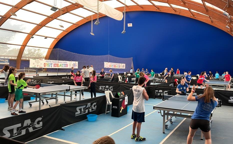 Festa Nazionale dello Sport Scolastico 2023 panoramica tennistavolo