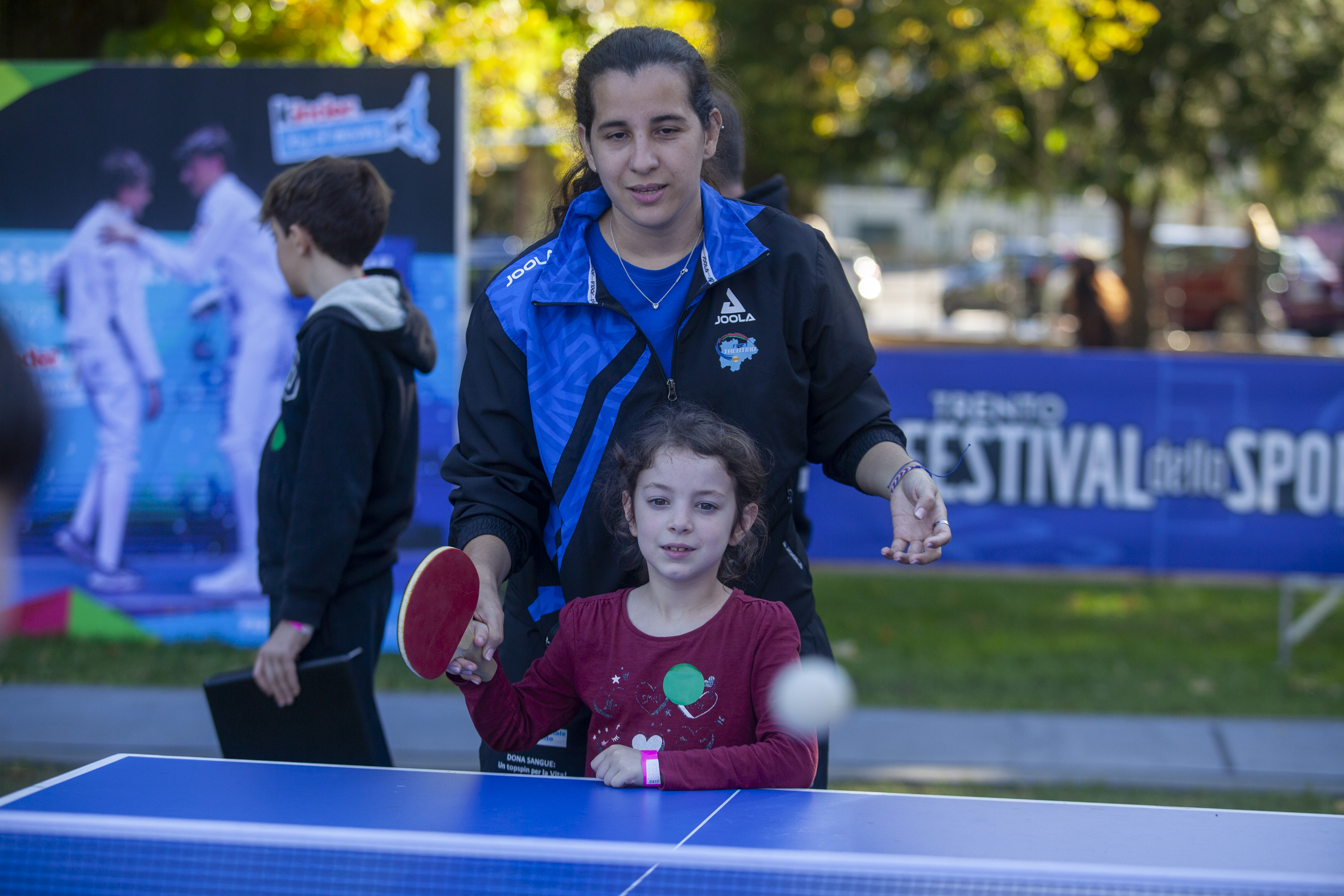 Festival dello Sport di Trento 2025 a lezione di tennistavolo