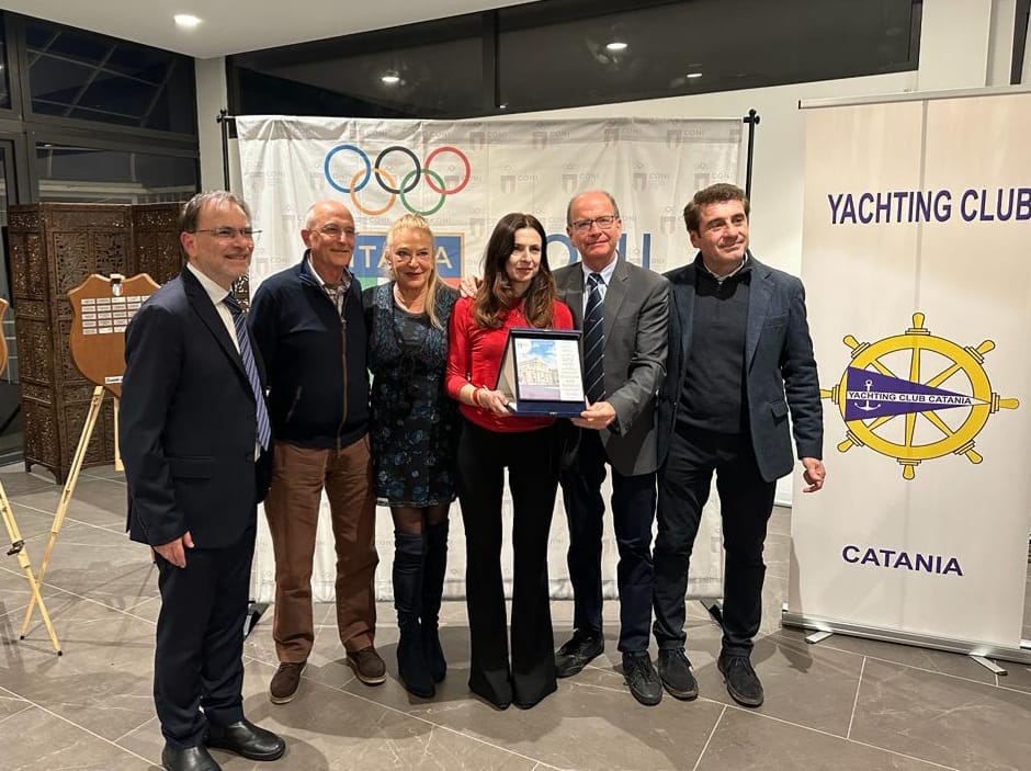 Fiamma Mico Riposto premiazione CONI Catania 22 febbraio 2023