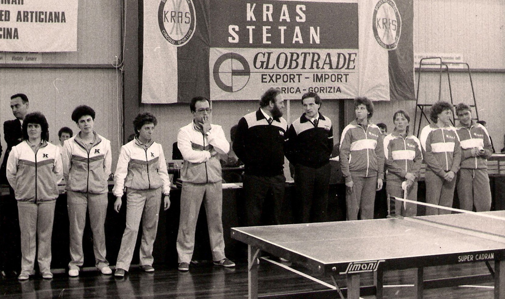 Finale a squadre ritorno a Sgonico tra Kras e Stetan Napoli 1984 85 foto 3