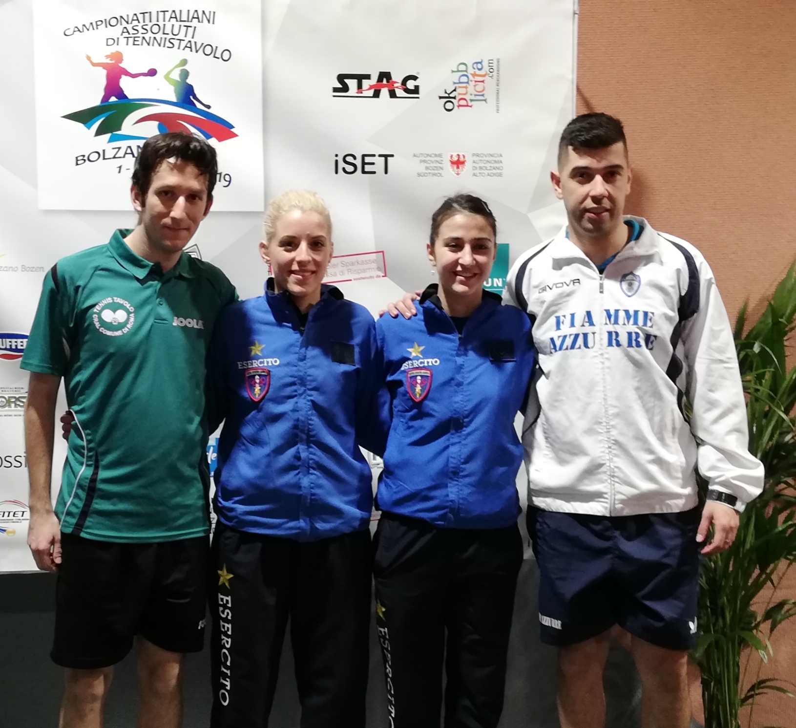 Finalisti del misto Assoluti Bolzano 2019