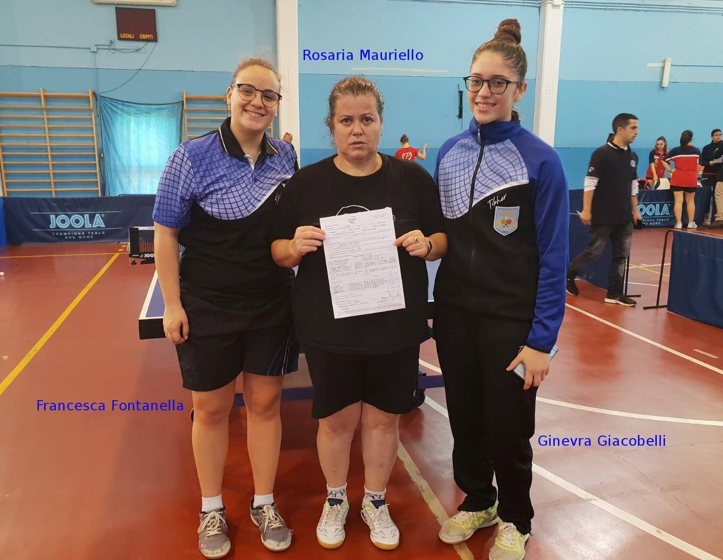 Foto 10 2018 2019 Serie B Femminile Fontanella Mauriello Giacobelli