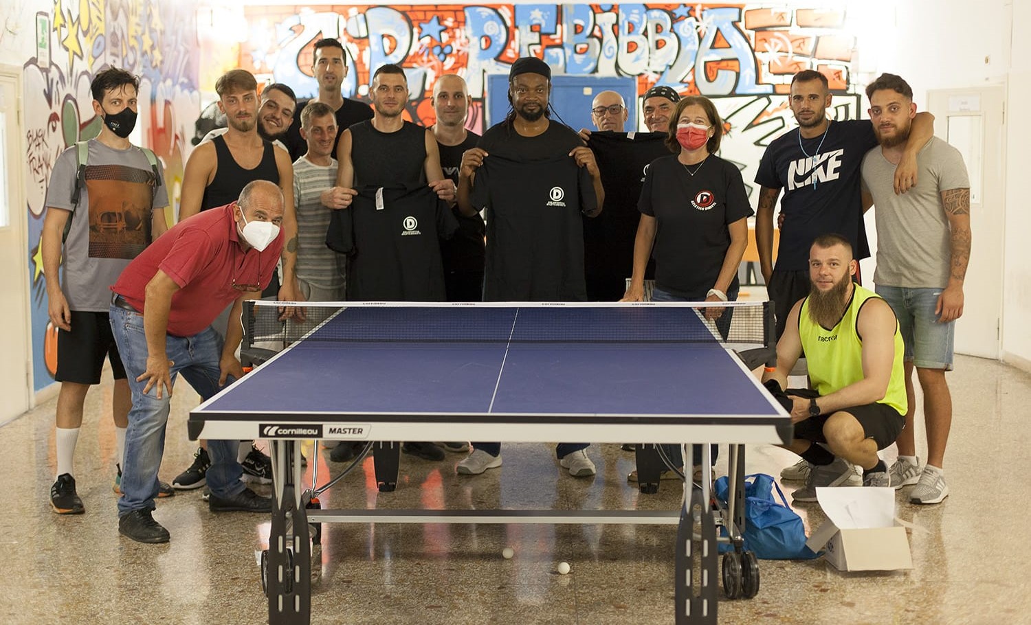 Foto 1 torneo a Rebibbia 30 luglio 2021 gruppo