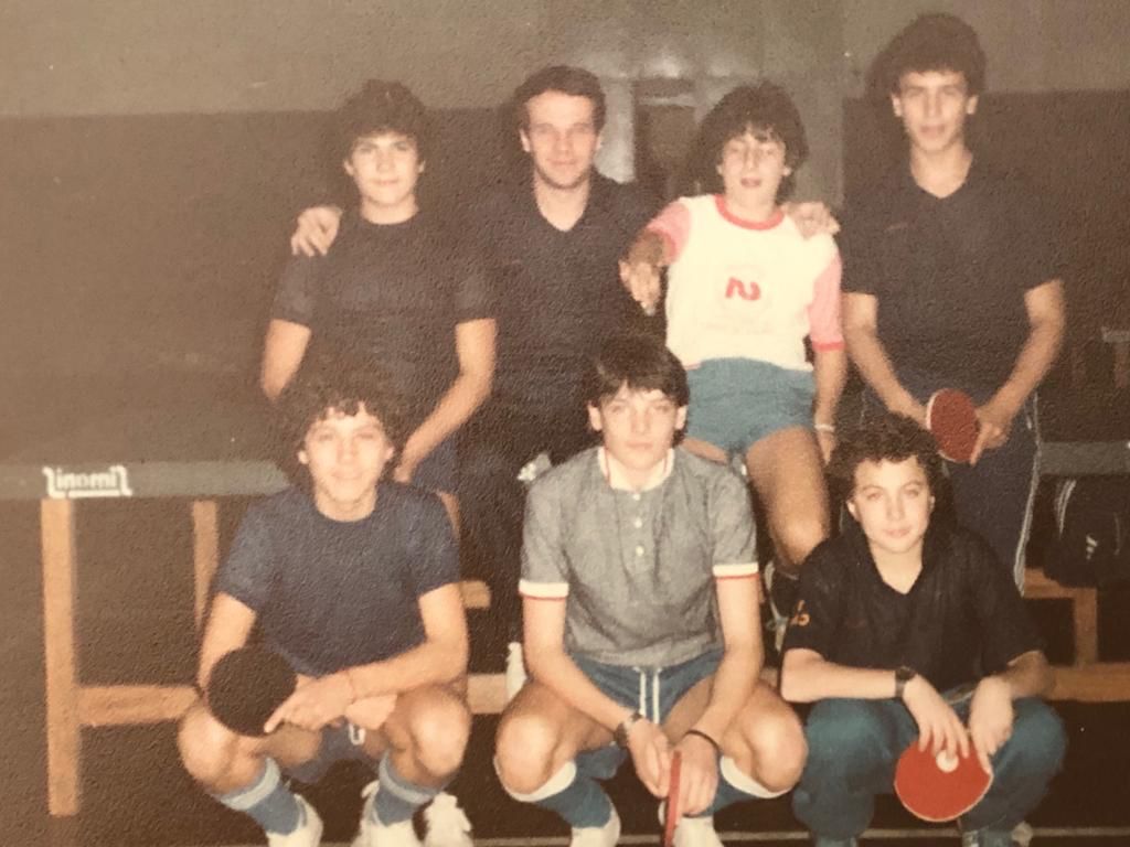 Foto 2 Anni 80 Di Nunno ns tecnico Avagliano RIspoli V. Sabatino Marco Armenante D. Casale M